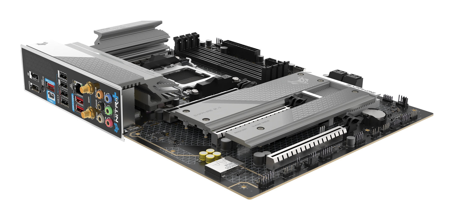 EAN 4895106296930 - Sapphire NITRO+ B850A WIFI 7 AMD B850 Zócalo AM5 micro ATX imagen 5