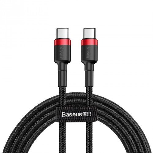 EAN 6953156285248 - Baseus Cafule cable USB 2 m USB C Negro, Rojo imagen 1