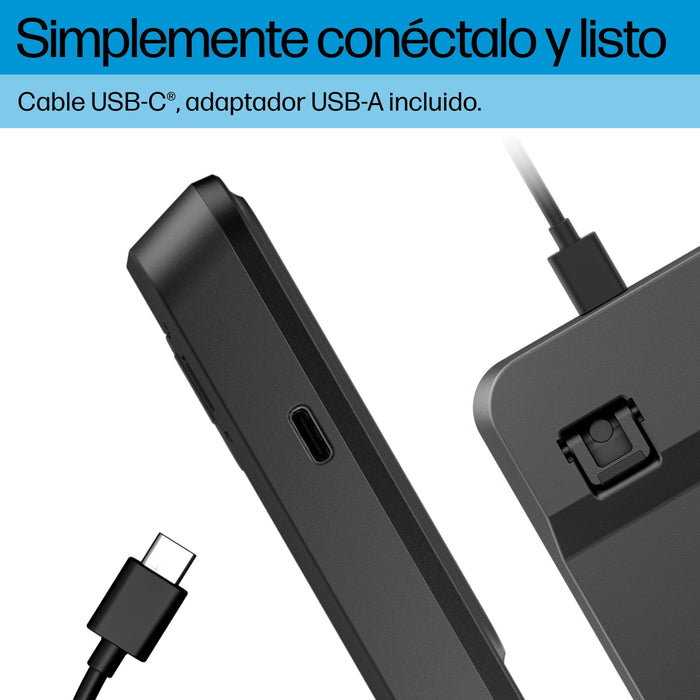 EAN 0197192768853 - HP 405 Multi-Device Backlit Wired Keyboard teclado Oficina USB QWERTY Inglés Negro imagen 10