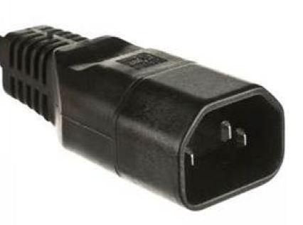 EAN 5711783345510 - Microconnect C14PLUG adaptador de enchufe eléctrico C14 Negro imagen 1