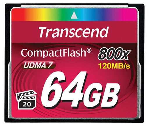 EAN 0760557827146 - Transcend 64GB 800x CF CompactFlash MLC imagen 1