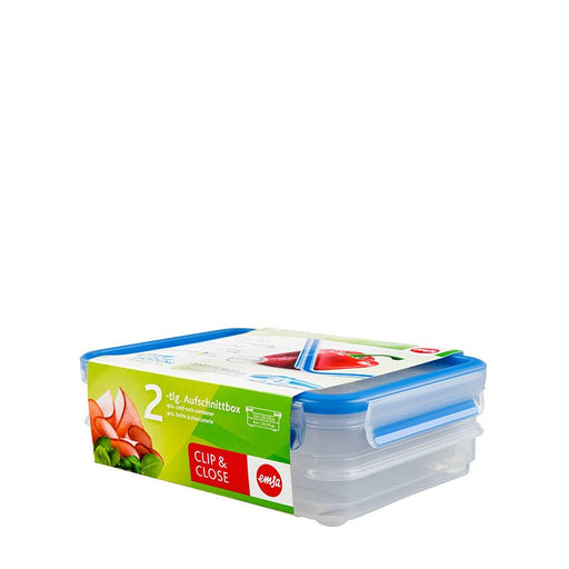 EAN 4009049359717 - EMSA 513576 recipiente de almacenar comida Rectangular Caja 0,6 L Transparente 1 pieza(s) imagen 1