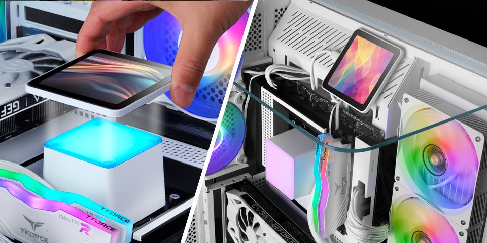 EAN 8435693110699 - Mars Gaming ML-VISIONPRO240W Procesador Sistema de refrigeración líquida todo en uno 12 cm Blanco 1 pieza imagen 12