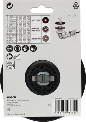 EAN 3165140938525 - Bosch 2 608 601 716 accesorio para amoladora angular Almohadilla de apoyo imagen 5
