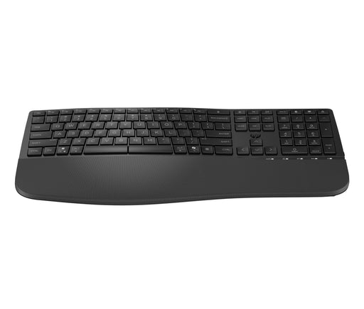 EAN 0198122954971 - HP 685 Comfort Dual-Mode Keyboard teclado Oficina RF Wireless + Bluetooth Negro imagen 1