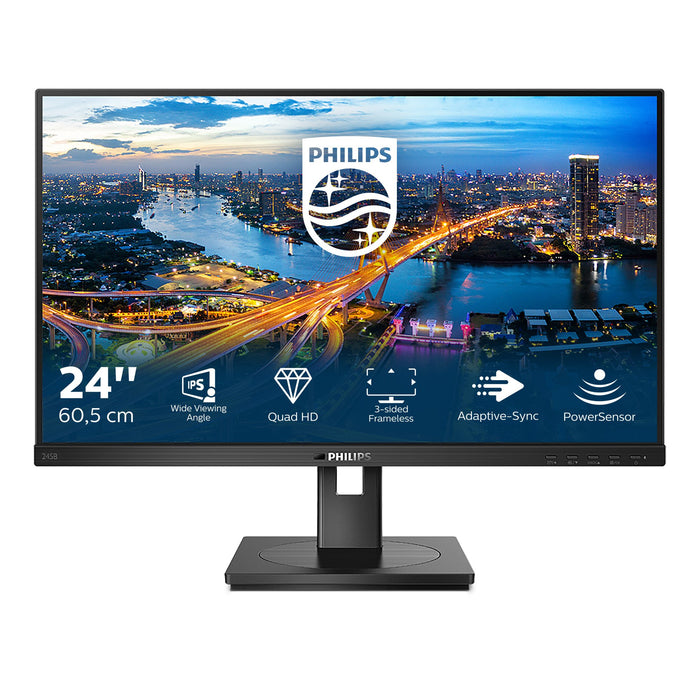 EAN 8712581764272 - Philips B Line 245B1/00 LED display 60,5 cm (23.8") 2560 x 1440 Pixeles Quad HD Negro imagen 1