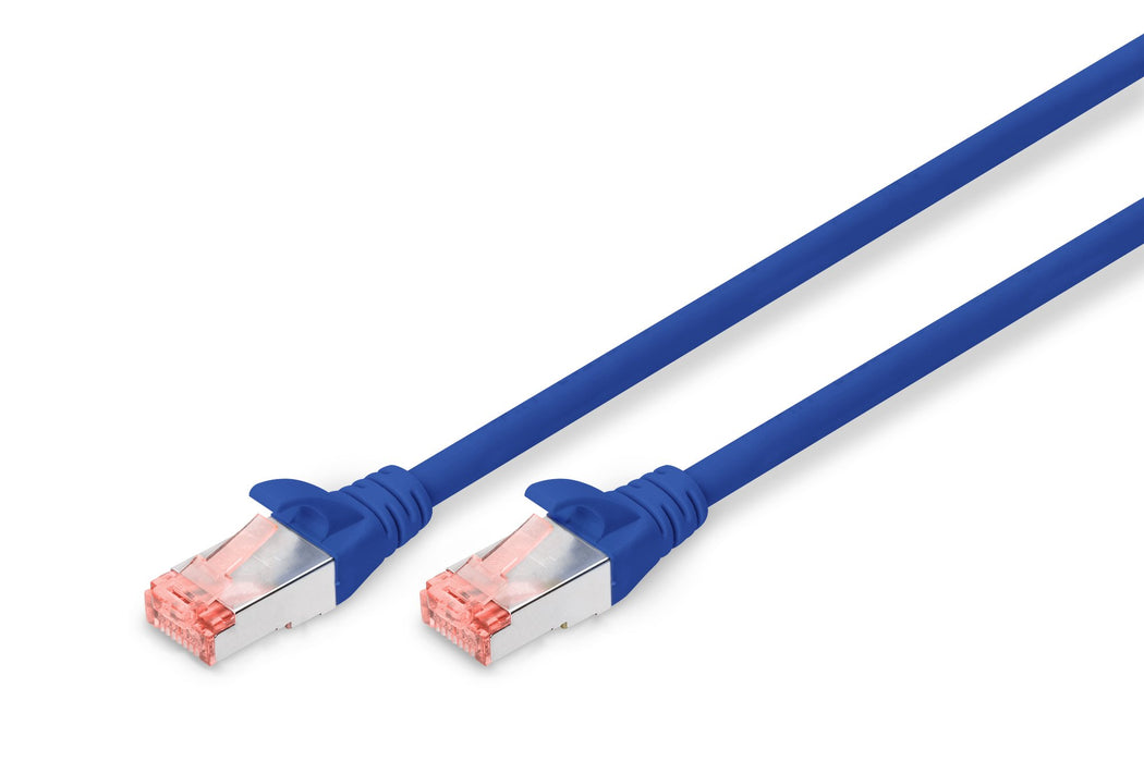 EAN 4016032322191 - Digitus DK-1644-100/B cable de red Azul 10 m Cat6 S/FTP (S-STP) imagen 1