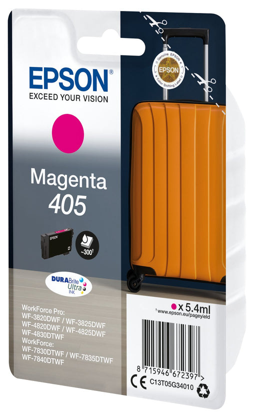 EAN 8715946672397 - Epson 405 DURABrite Ultra Ink cartucho de tinta 1 pieza(s) Original Rendimiento estándar imagen 2