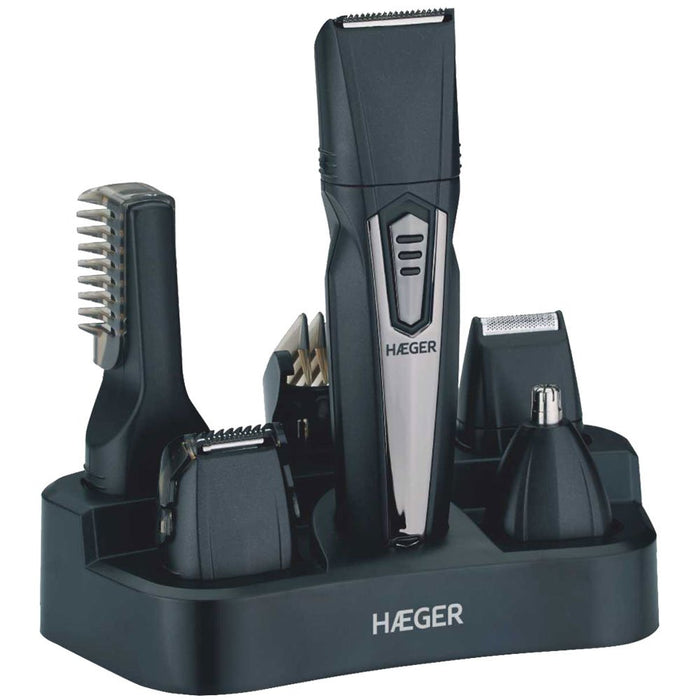 EAN 5608475013119 - Haeger Trimmer 5 in 1 Negro, Plata imagen 1