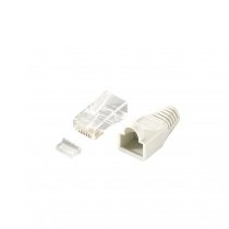 EAN 4015867178188 - Equip 121175 conector RJ-45 Transparente, Blanco imagen 1