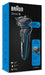 EAN 4210201432197 - Braun 51-B1000s Máquina de afeitar de láminas Negro, Azul imagen 6