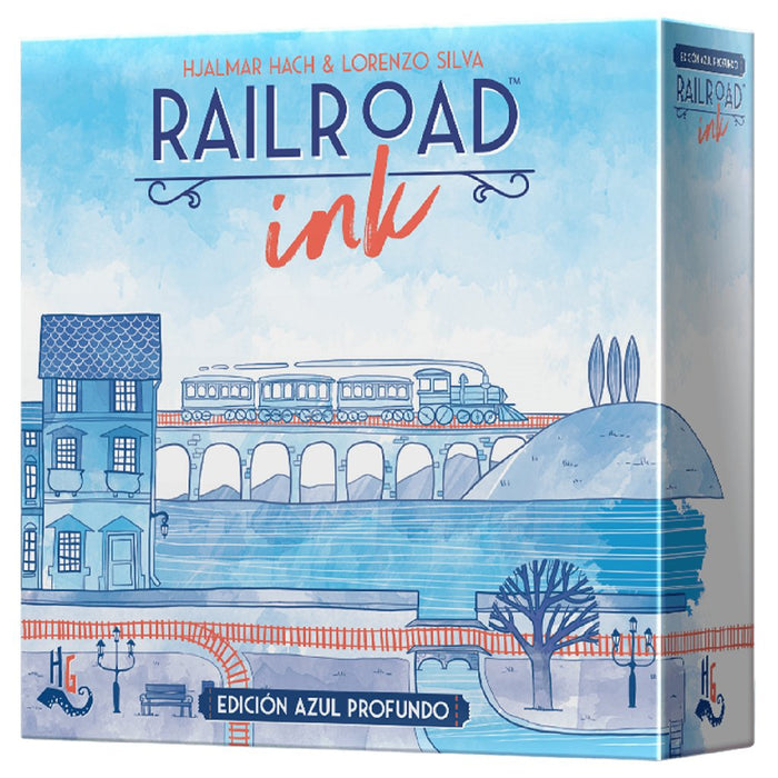 EAN 8435407625327 - Asmodee Railroad Ink: Edición azul profundo The Bears and the Bees Juego de mesa Estrategia imagen 1