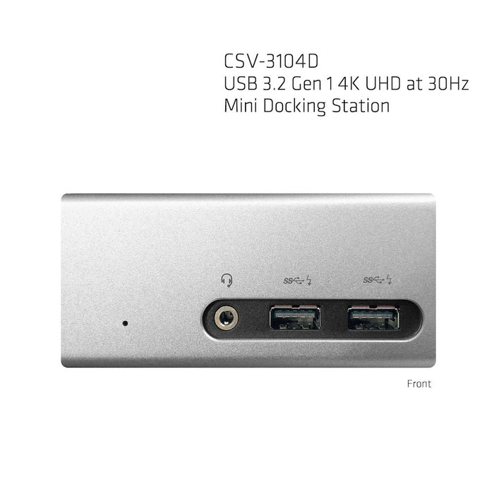 EAN 8717249401261 - CLUB3D CSV-3104D base para portátil y replicador de puertos Alámbrico USB 3.2 Gen 1 (3.1 Gen 1) Type-A Ne imagen 5