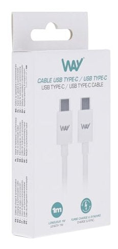 EAN 3303170111888 - T'nB WTCUSBC01 cable USB 1 m USB C Blanco imagen 2