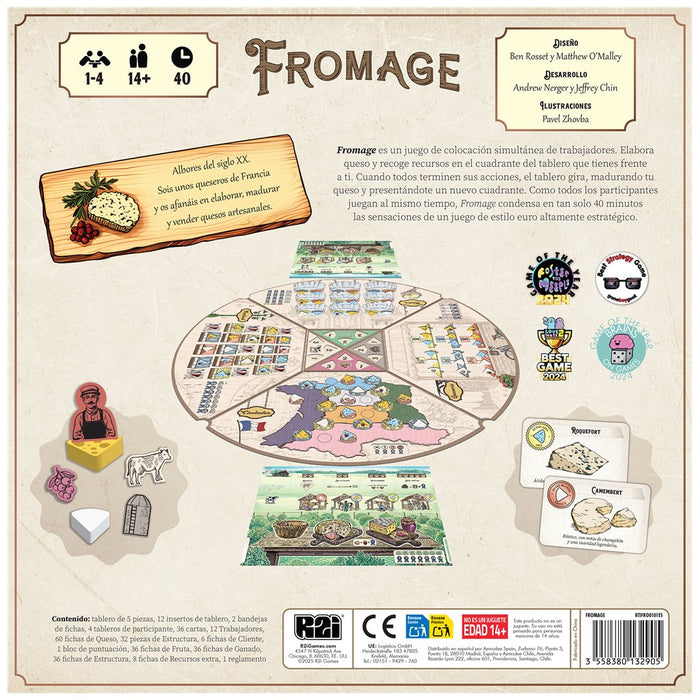 EAN 3558380132905 - Asmodee Fromage Juego de mesa Simulación económica imagen 4