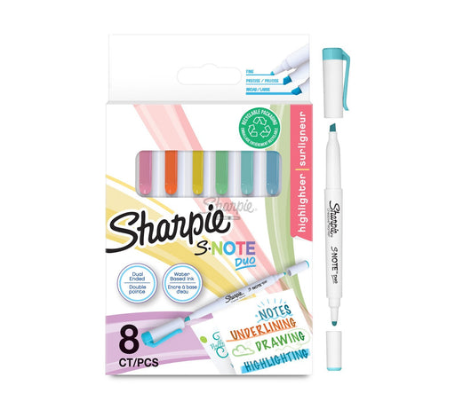 EAN 3026981821165 - Sharpie 2182116 marcador 8 pieza(s) Azul, Verde, Naranja, Rosa, Amarillo imagen 1