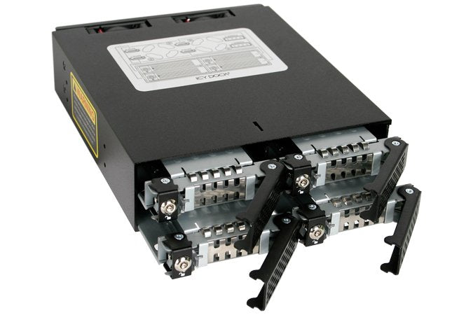 EAN 4711132869262 - Icy Dock MB994SK-1B panel bahía disco duro Negro imagen 2