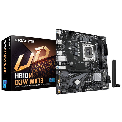 EAN 4719331877781 - GIGABYTE H610M D3W WIFI6 Intel H610 LGA 1700 micro ATX imagen 1