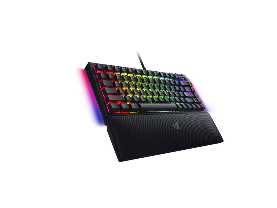 EAN 8887910072974 - Razer BlackWidow V4 75% teclado Juego USB QWERTY Inglés de EE. UU. Negro imagen 2
