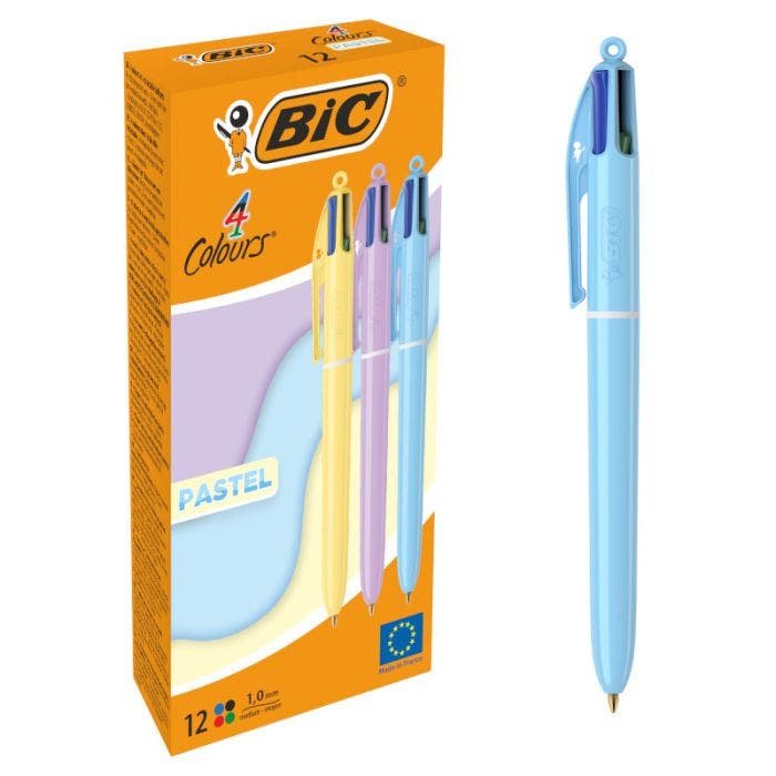 EAN 3086123740297 - BIC 4 Colours Multicolor Medio 12 pieza(s) imagen 1