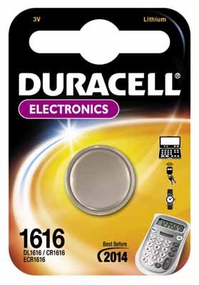 EAN 5000394030336 - Duracell CR1616 3V Batería de un solo uso Litio imagen 1