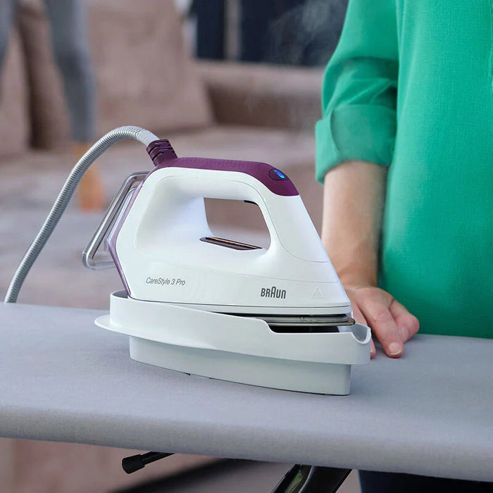 EAN 8021098280558 - Braun IS3155VI 2400 W 2 L EloxalPlus soleplate Violeta, Blanco imagen 5