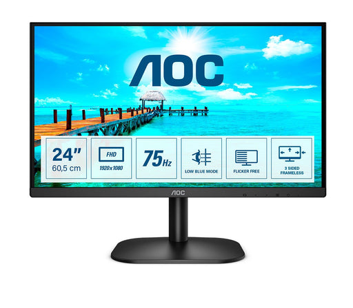 EAN 4038986149617 - AOC B2 24B2XDM pantalla para PC 60,5 cm (23.8") 1920 x 1080 Pixeles Full HD LCD Negro imagen 1