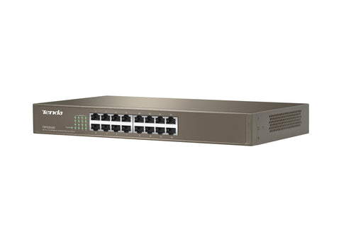 EAN 6932849431148 - Tenda TEF1016D switch No administrado Fast Ethernet (10/100) Gris imagen 2