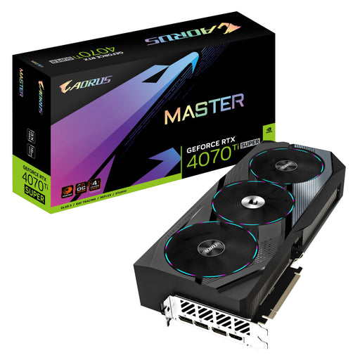 EAN 4719331354084 - GIGABYTE AORUS GeForce RTX 4070 Ti SUPER MASTER 16G NVIDIA 16 GB GDDR6X imagen 1