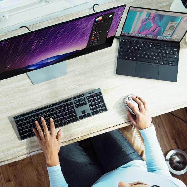 EAN 4052792065732 - LogiLink ID0205 ratón Oficina Ambidextro RF Wireless + Bluetooth 1600 DPI imagen 8