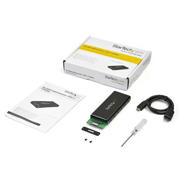 EAN 0065030864435 - StarTech.com SM21BMU31C3 caja para disco duro externo Caja externa para unidad de estado sólido (SSD) Neg imagen 5