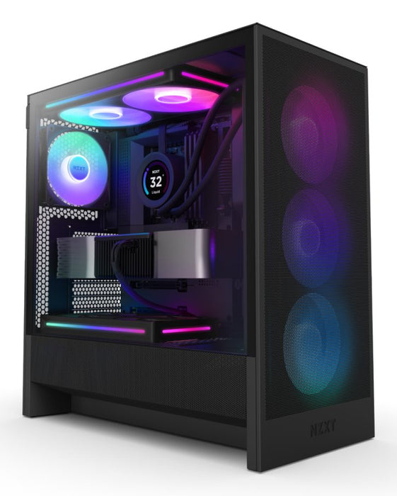 EAN 5056547205878 - NZXT H5 Flow RGB Midi Tower Negro imagen 1