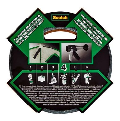 EAN 4054596696440 - 3M Extremium Adecuado para uso en exteriores 27,4 m Gris imagen 4