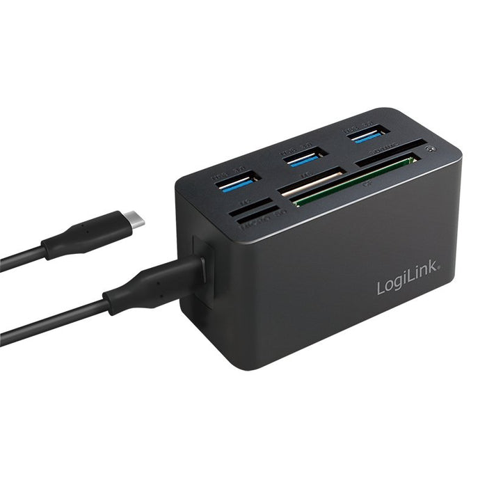 EAN 4052792061314 - LogiLink CR0046 base para portátil y replicador de puertos Alámbrico USB 3.2 Gen 1 (3.1 Gen 1) Type-C Neg imagen 2