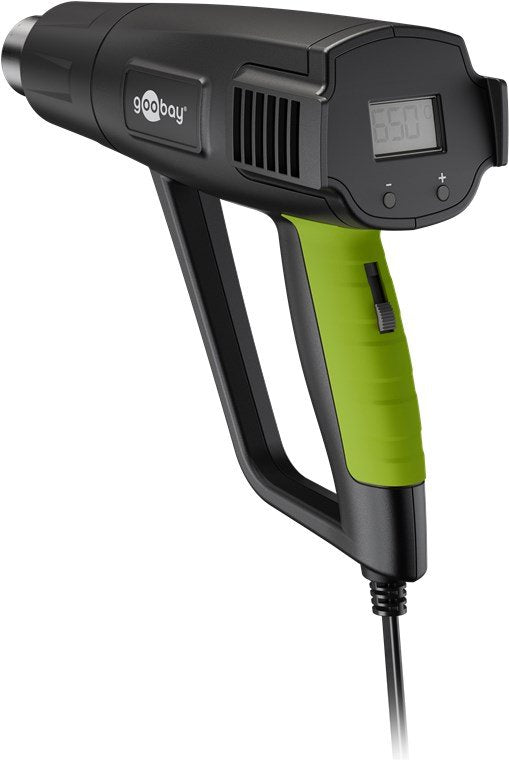 EAN 4040849778230 - Goobay 77823 pistola de calor Pistola de aire caliente 450 l/min 650 °C 1500 W Negro imagen 2