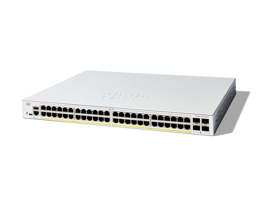 EAN 0889728521758 - Cisco C1200-48P-4X switch Gestionado L2/L3 Gigabit Ethernet (10/100/1000) Blanco imagen 1