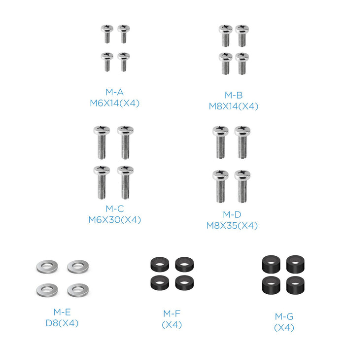 EAN 8433281013773 - TooQ Hera 2,18 m (86") Negro, Plata imagen 6