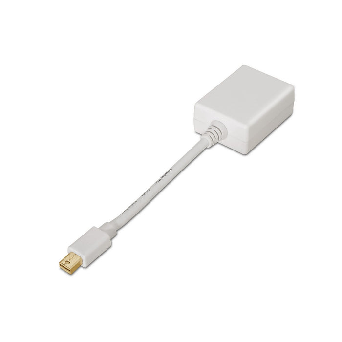 EAN 8436574701357 - AISENS A125-0136 adaptador de cable de vídeo 0,15 m Mini DisplayPort VGA Blanco imagen 2