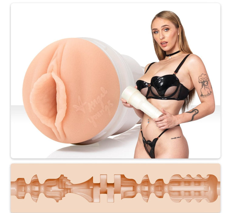 EAN 810476012106 - Fleshlight Angel Youngs Masturbador Fleshlight con forma de vagina Natural imagen 1