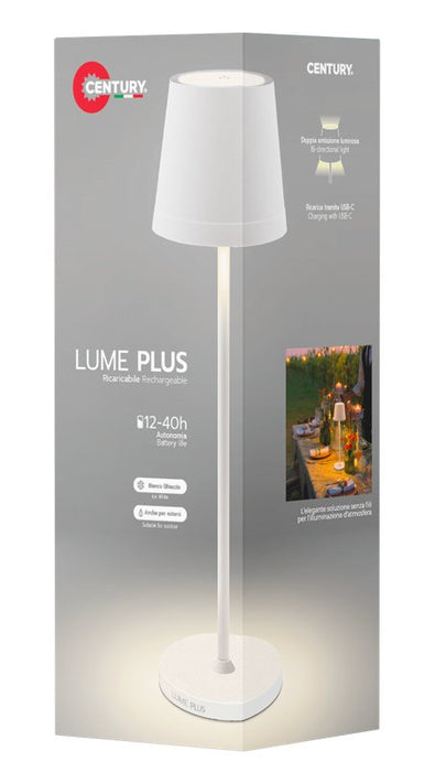 EAN 9090171019049 - CENTURY LUME PLUS lámpara de mesa 2,2 W LED F Blanco imagen 3