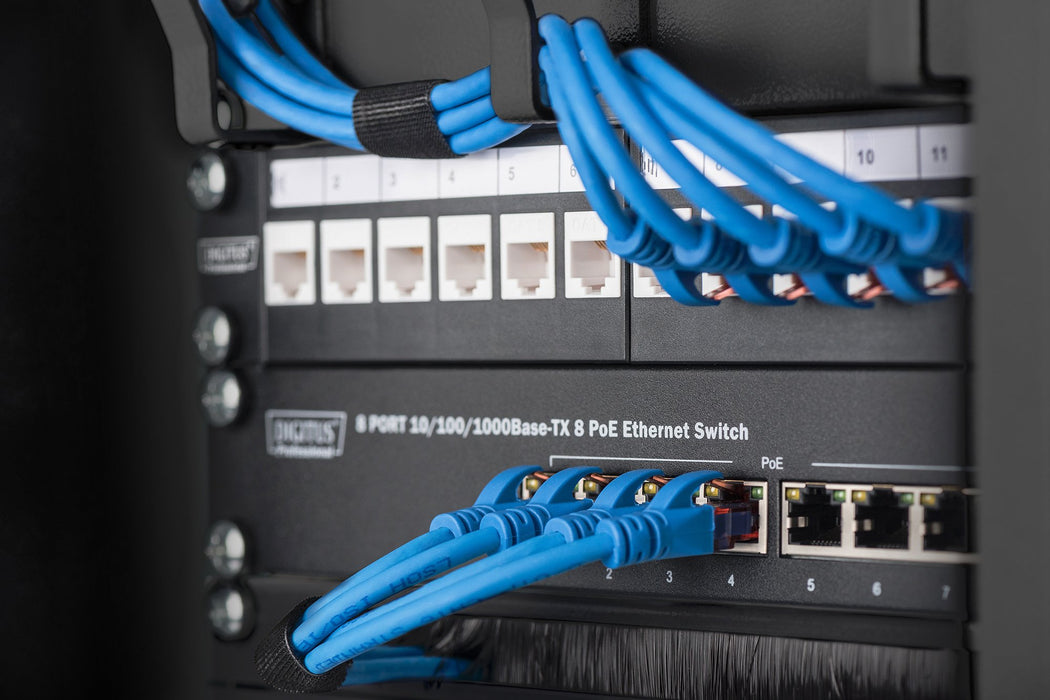 EAN 4016032473992 - Digitus DN-10-ORG-1-2U-B accesorio de bastidor Panel de gestión de cables imagen 2