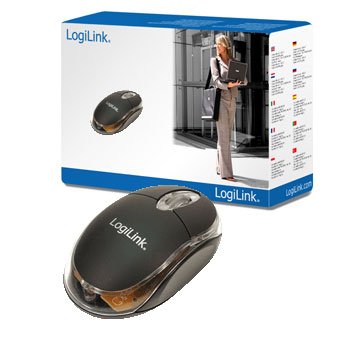 EAN 4260113566619 - LogiLink Mouse optical USB Mini with LED ratón USB tipo A Óptico 800 DPI imagen 1