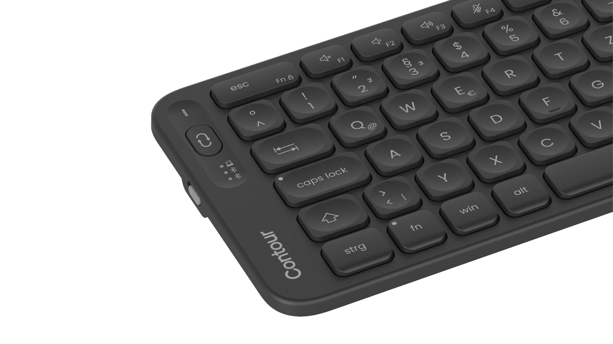 EAN 743870052617 - Contour Design Balance teclado Oficina RF Wireless + Bluetooth QWERTZ Alemán Negro imagen 3