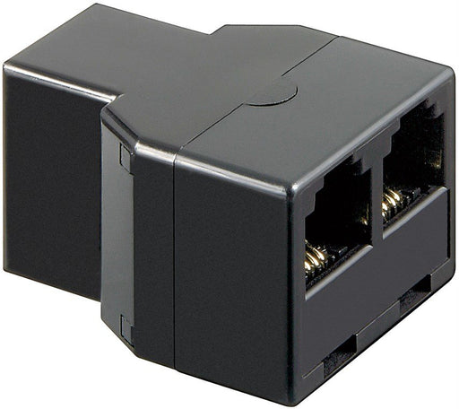 EAN 4040849505973 - Goobay 50597 cambiador de género para cable RJ11/RJ14 2x RJ11/RJ14 Negro imagen 1