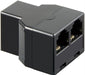EAN 4040849505973 - Goobay 50597 cambiador de género para cable RJ11/RJ14 2x RJ11/RJ14 Negro imagen 1