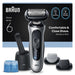 EAN 8700216647403 - Braun Series 6 62-S7650cc Máquina de afeitar de láminas Recortadora Plata imagen 1