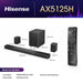 EAN 6942147497432 - Hisense AX5125H Negro 5.1.2 canales 500 W imagen 5