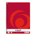 EAN 4008110307909 - Herlitz 10834117 cuaderno y block A4 80 hojas Rojo imagen 1