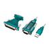 EAN 4052792067699 - LogiLink UA0042B convertidor, repetidor y aislador en serie USB 2.0 RS-232 Verde, Transparente imagen 1