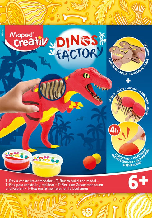 EAN 3154149072101 - Maped Dinos Factory Puzle 3D Animales imagen 1
